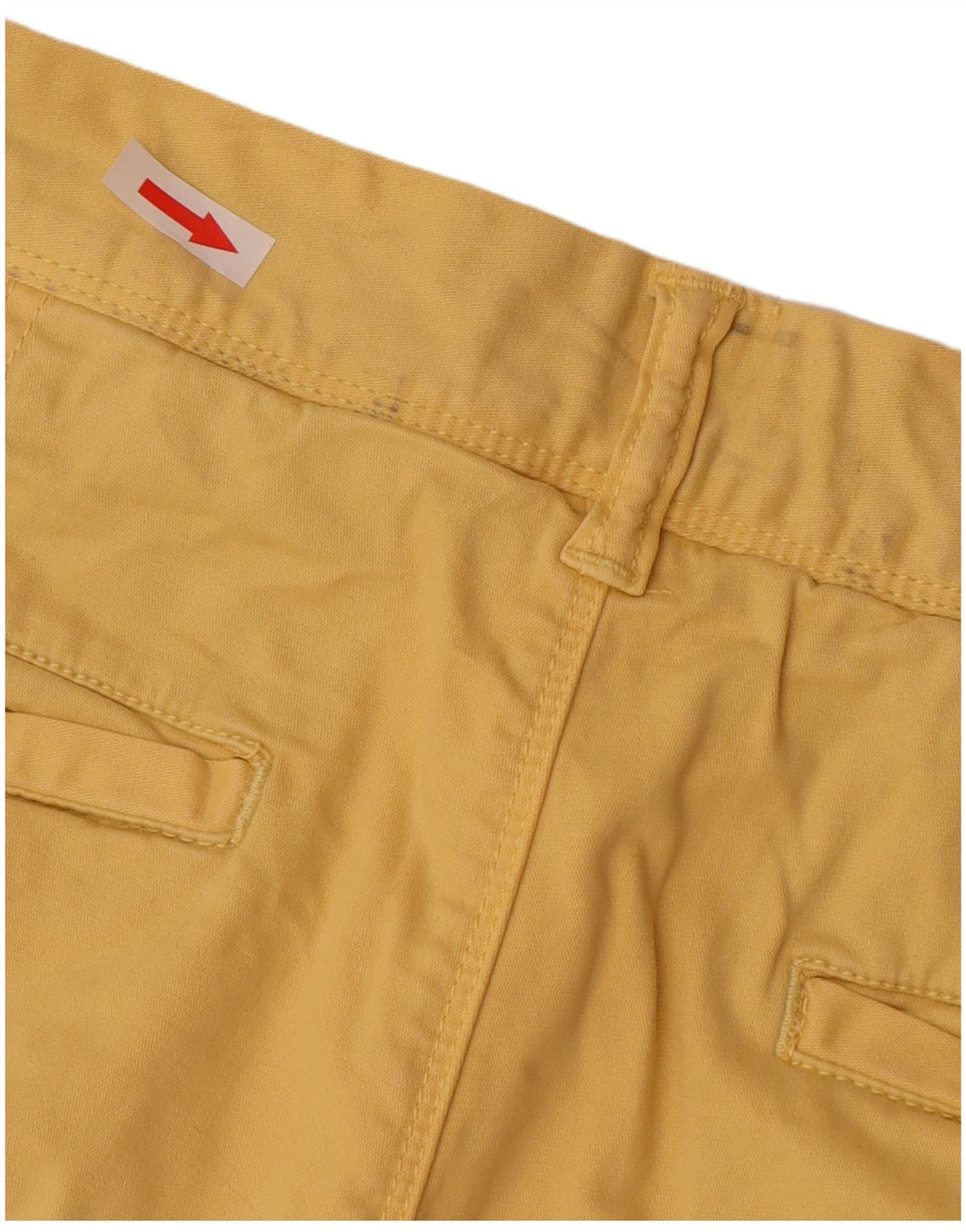 Superdry Short Chino Homme W33 Large Jaune Coton