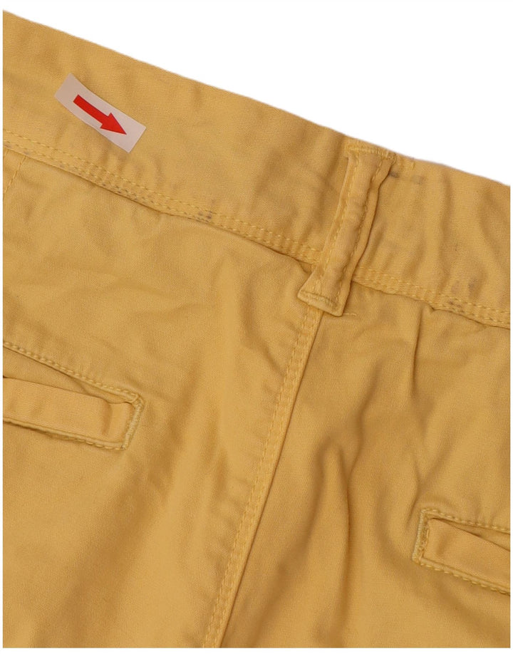 Superdry Short Chino Homme W33 Large Jaune Coton
