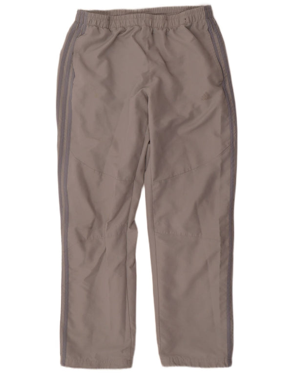 Adidas Pantalon de survêtement pour homme UK 42/44 Large Gris Polyester