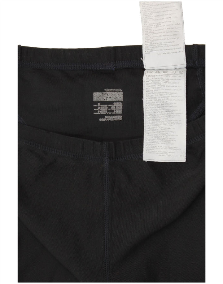 Nike Legging court pour femme UK 10/12 Noir moyen Polyester Sports