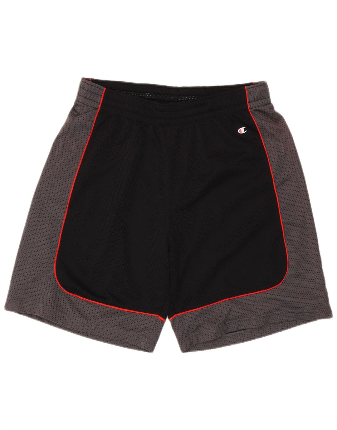 Champion Short de Sport Homme Large Noir Colourblock