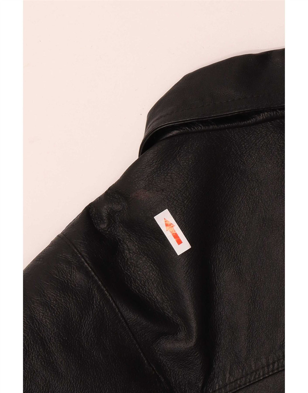 Veste en cuir homme vintage UK 42 XL Cuir noir