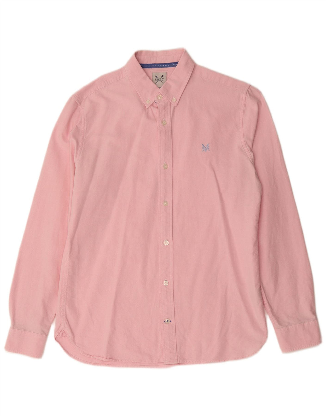CREW CLOTHING Chemise Homme Coton Rose Moyen