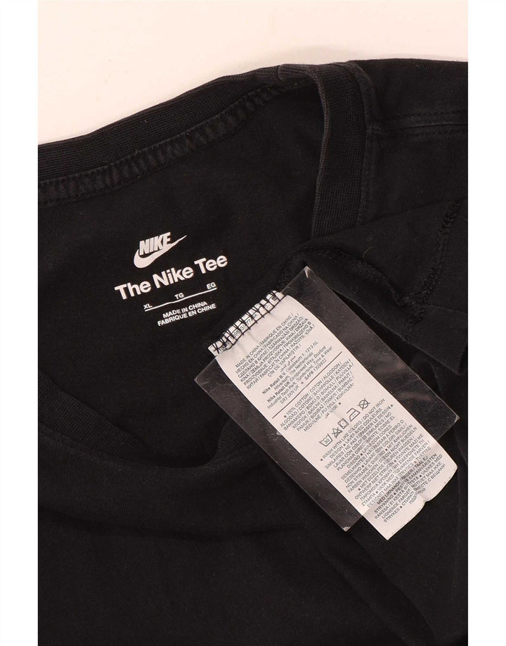 Nike T-Shirt Homme Haut XL Noir Coton