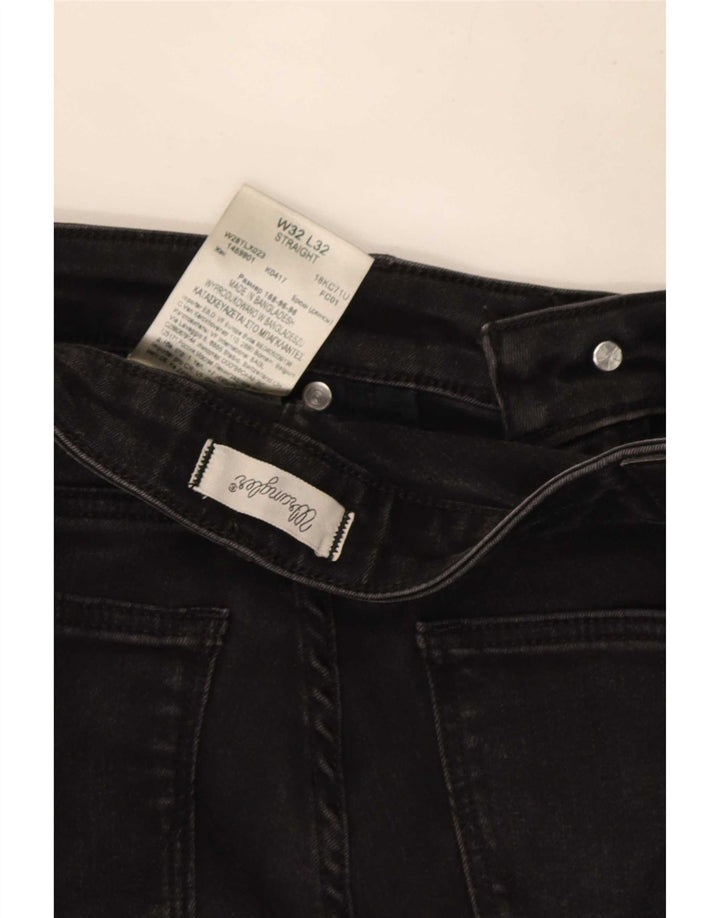 Wrangler Jean droit femme W32 L32 coton noir