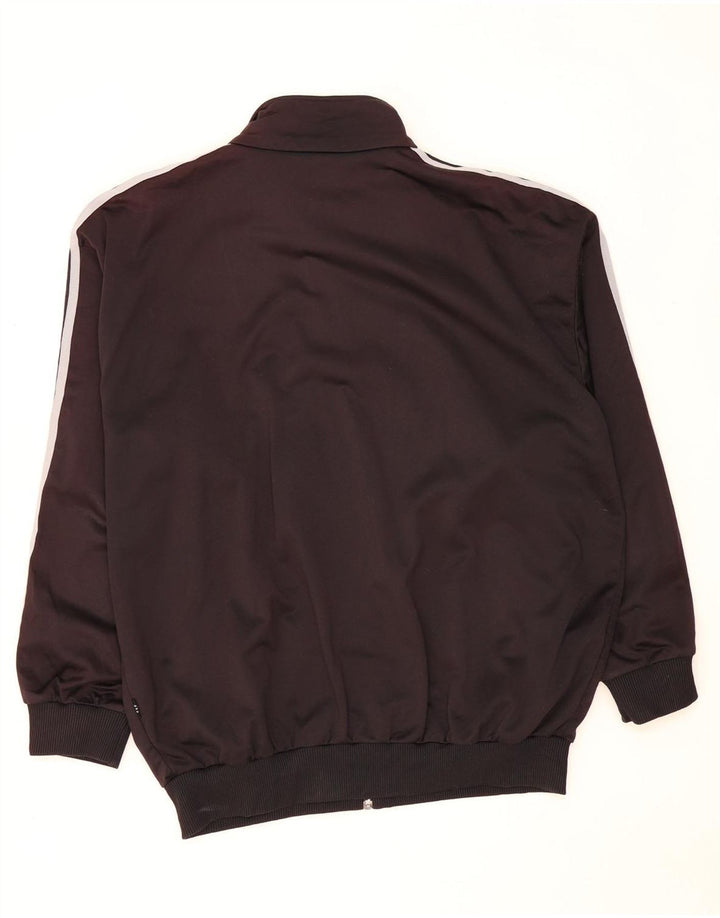 Adidas Veste de survêtement pour homme Large Noir Polyester