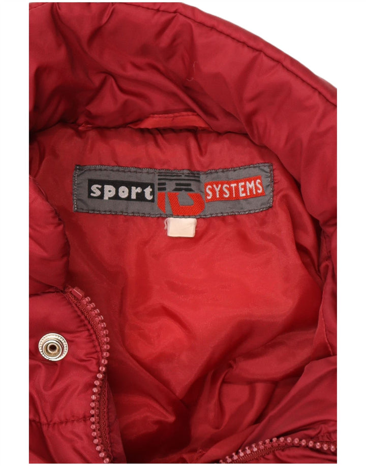 veste matelassée homme vintage UK 42 XL Rouge