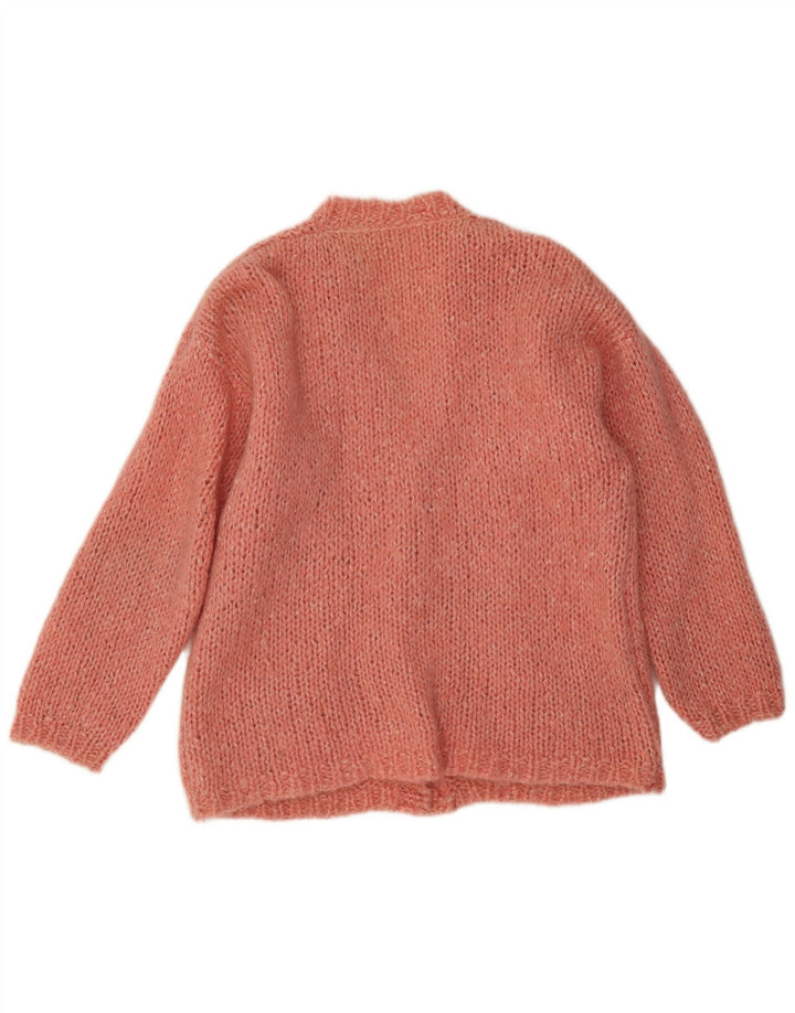 vintage Femme Cardigan Pull XL Rose