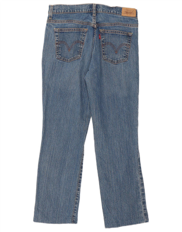 Levi's Jean droit 505 femme US 8 Medium W32 L28 bleu coton