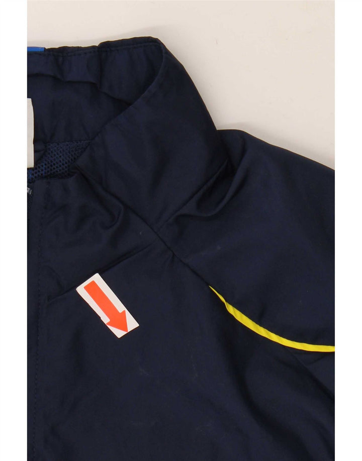Adidas Veste de survêtement pour homme Large Bleu marine Polyester