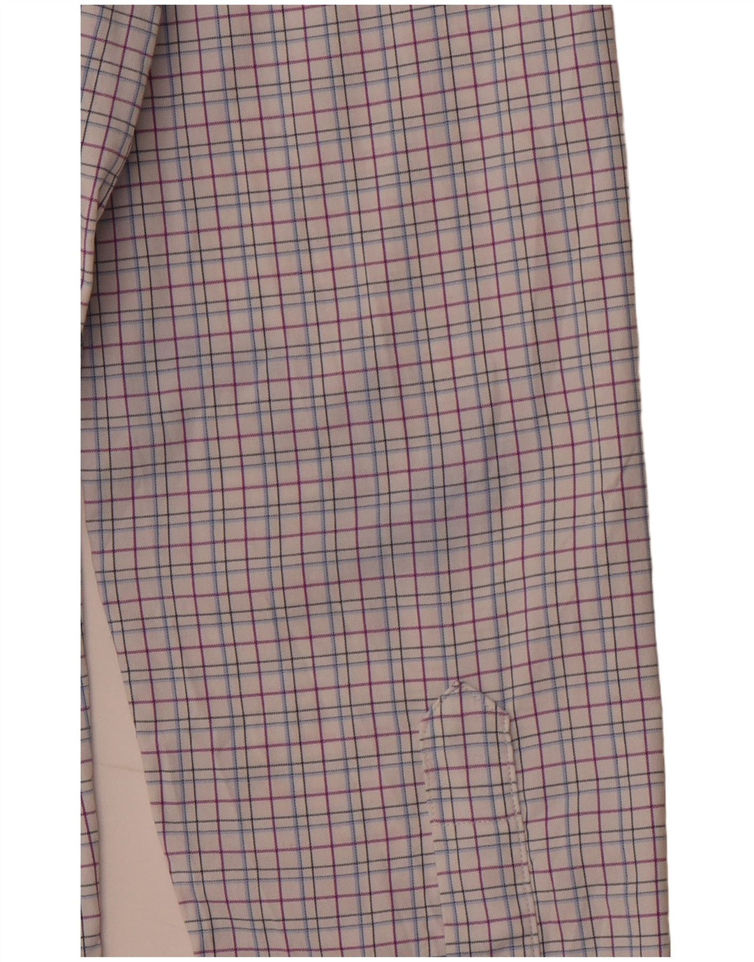 BONOBOS Chemise Slim Fit pour Homme Taille 15 1/2 Nylon à Carreaux Rose Moyen