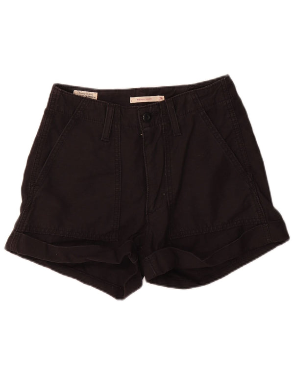 Levi's Short Chino Ribcage Femme W26 Small Noir Coton