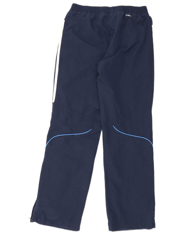 Adidas Pantalon de survêtement pour femme UK 12 Medium Bleu marine Polyester Sports