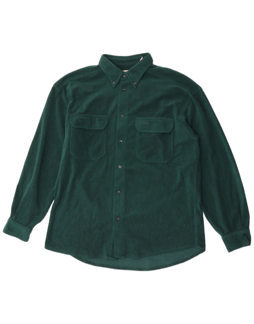 Fila Chemise Polaire Homme Large Vert Polyester