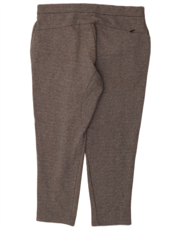 ZARA Pantalon Slim Homme Large W34 L27 Gris Coton