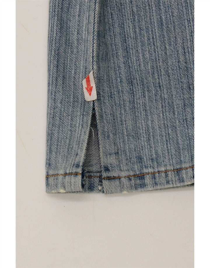 Levi's Jean Droit 595 Femme W27 L32 Bleu Coton