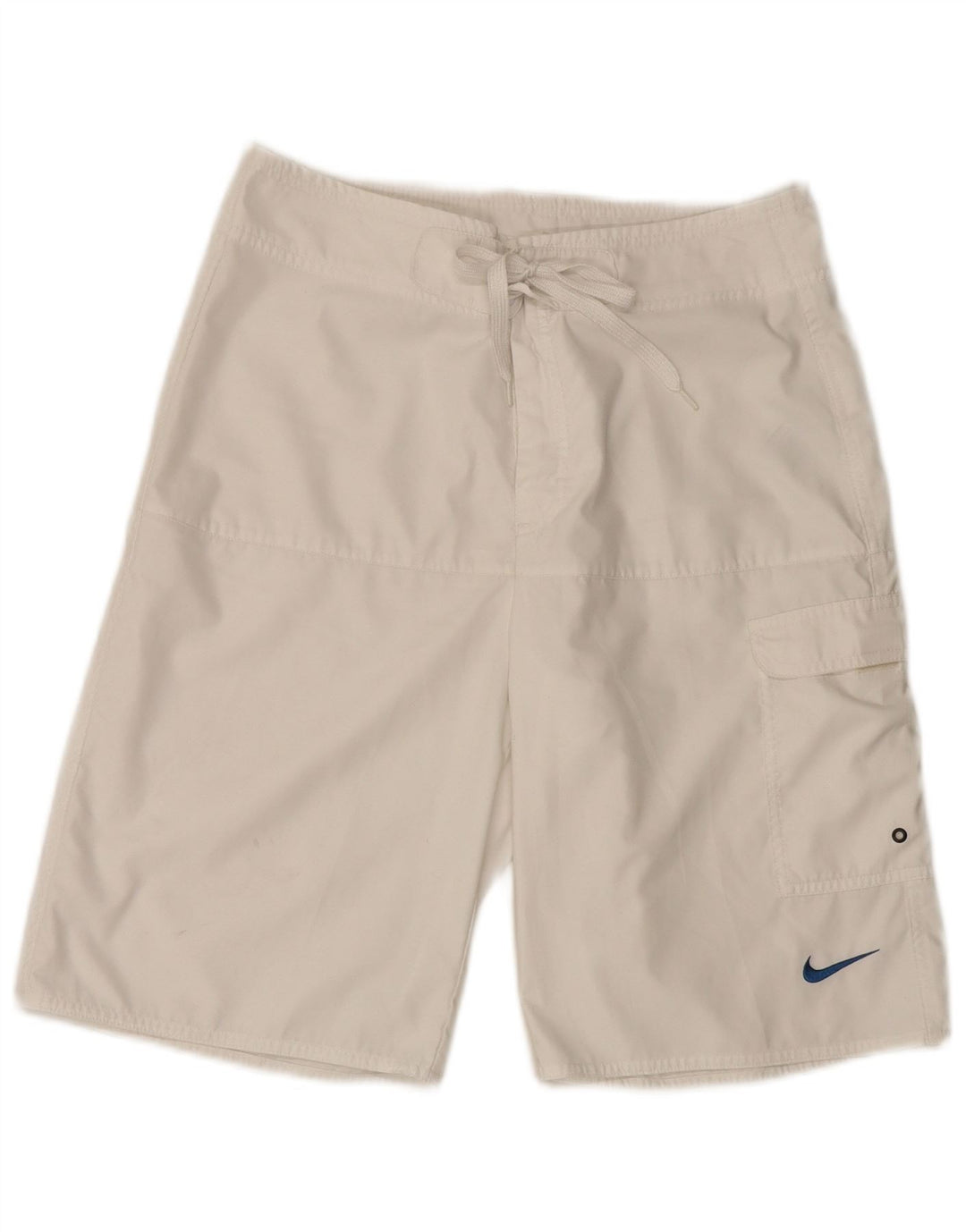 Nike Short de bain pour homme Petit Blanc Polyester