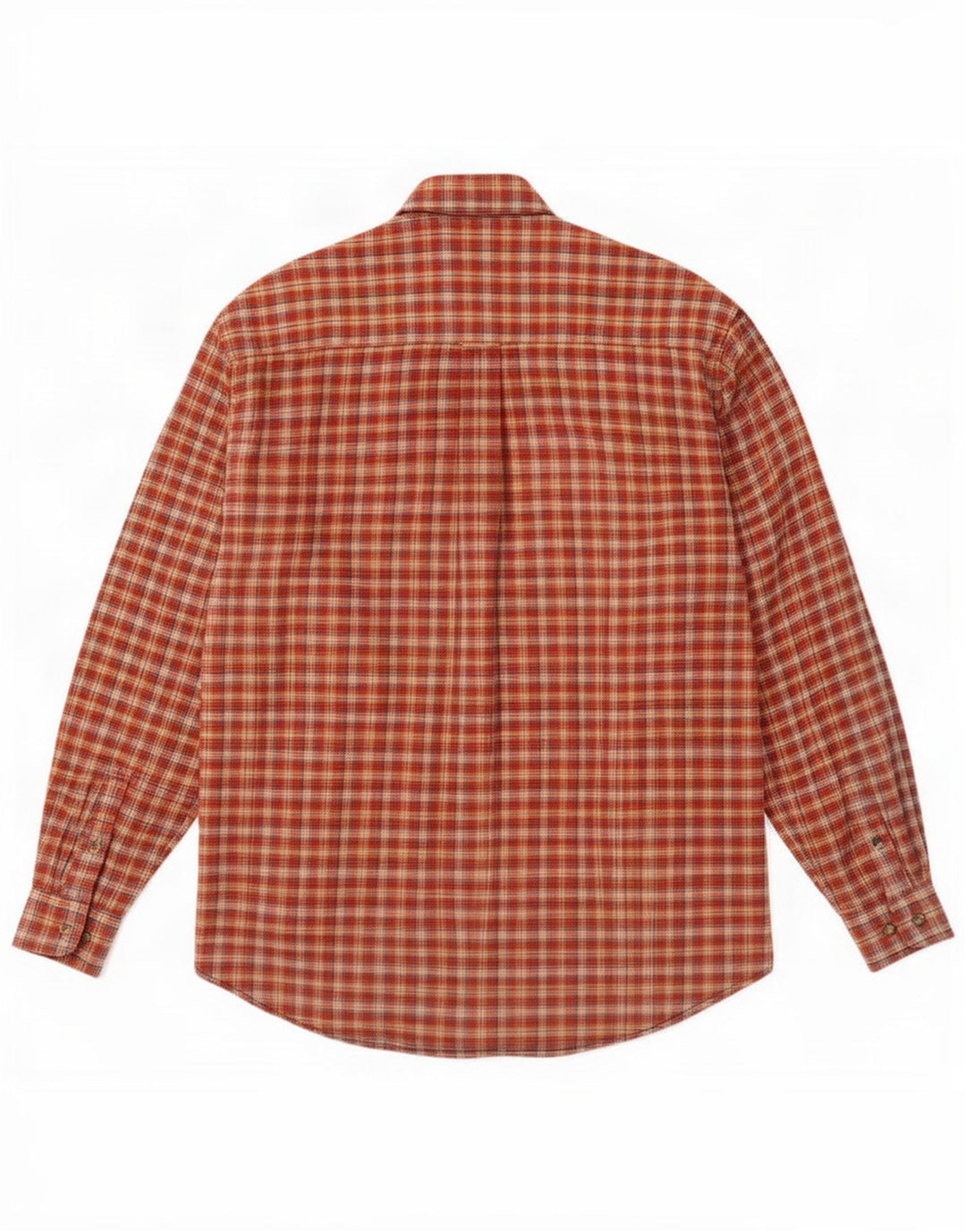 Pierre Cardin Chemise en flanelle pour homme à carreaux rouges moyens