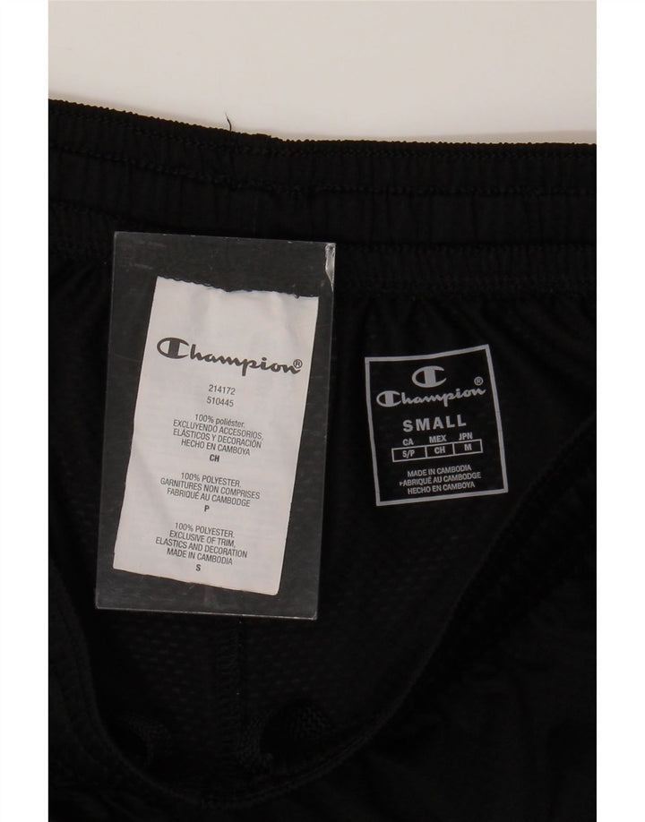 CHAMPION Short de Sport Homme Petit Noir Polyester