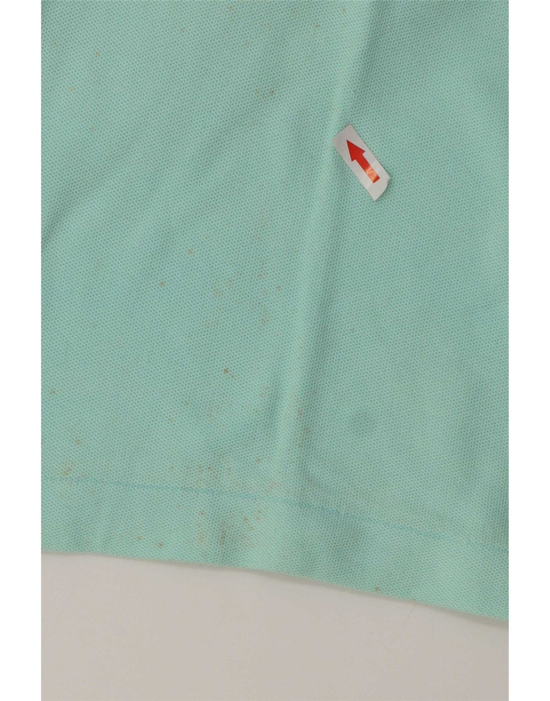 Fila Polo à manches longues homme IT 48 coton turquoise moyen