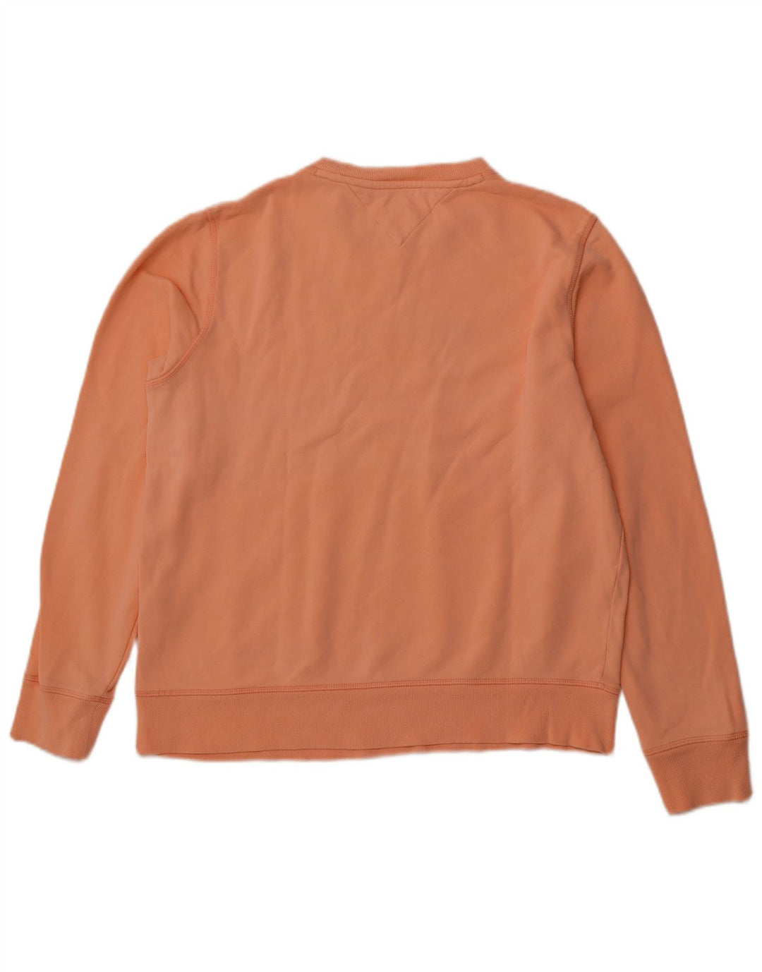 TOMMY HILFIGER Sweat-shirt graphique pour femme UK 16 Grand coton rose