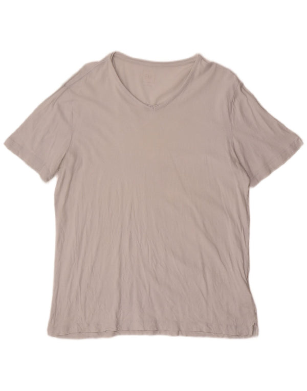 Gap T-Shirt Homme Gris Moyen Coton