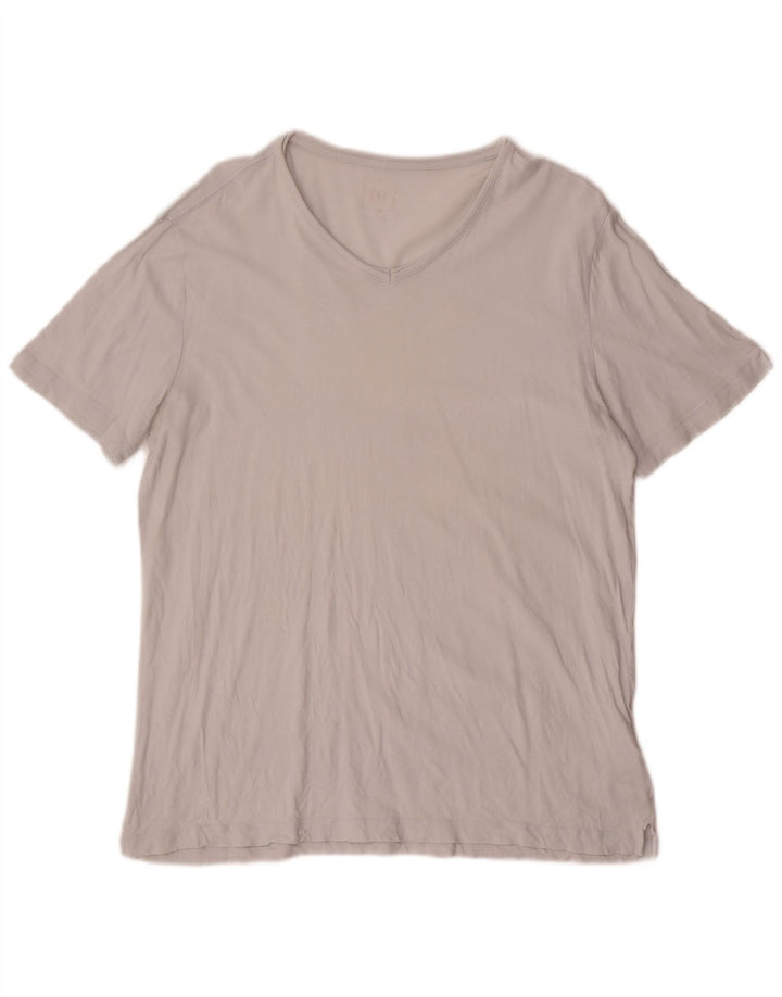 Gap T-Shirt Homme Gris Moyen Coton