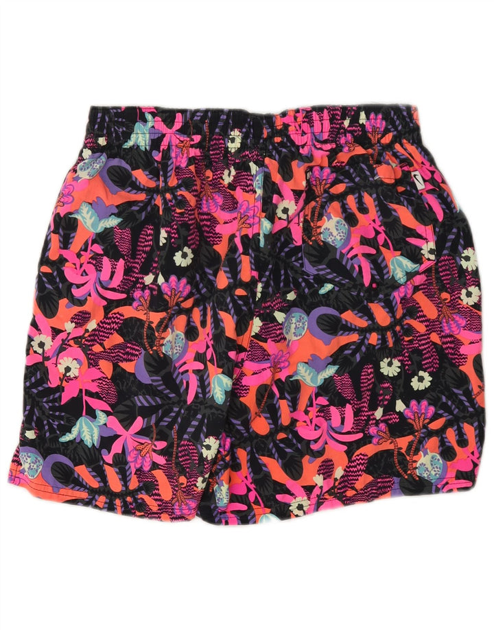 Short de sport Nike en polyamide floral multicolore moyen