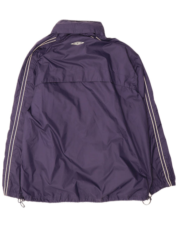Umbro Veste de survêtement pour homme UK 42 XL Bleu marine Nylon