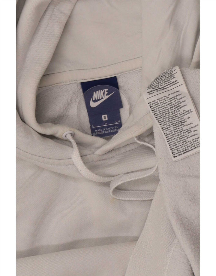 Nike Pull à capuche pour homme Petit coton blanc