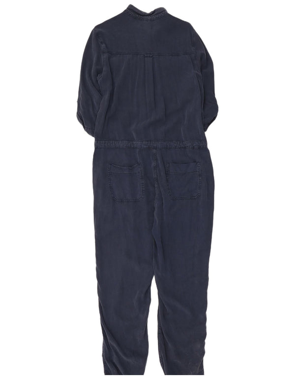 Topshop Combinaison à manches 3/4 pour femme UK 16 Large Bleu marine Lyocell