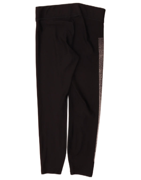 Under Armour Legging Heat Gear Graphic pour femme UK 14 Noir moyen
