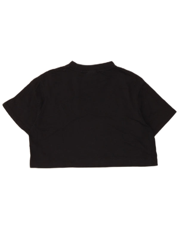 Nike T-shirt court surdimensionné pour femme UK 6 XS Noir