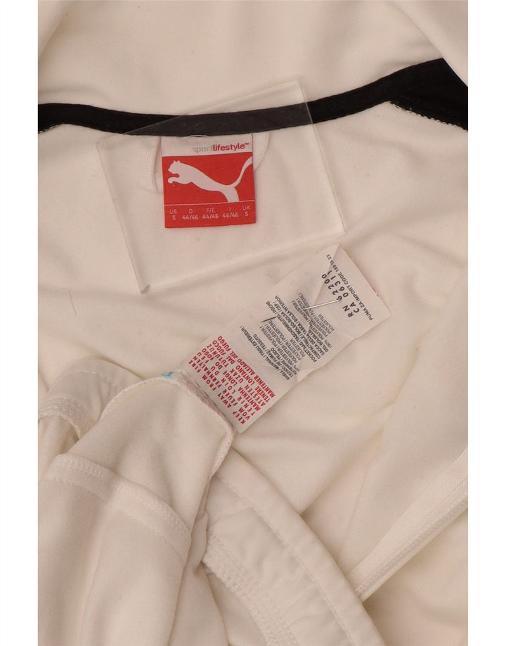 Puma Veste de survêtement pour homme Petit Blanc Polyester