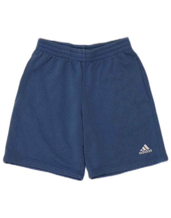 ADIDAS Short de sport garçon 10-11 ans bleu