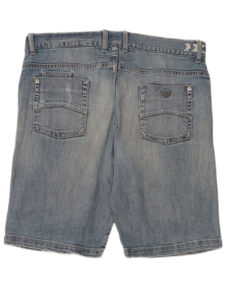 Short en jean Armani garçon 15-16 ans W34 bleu coton