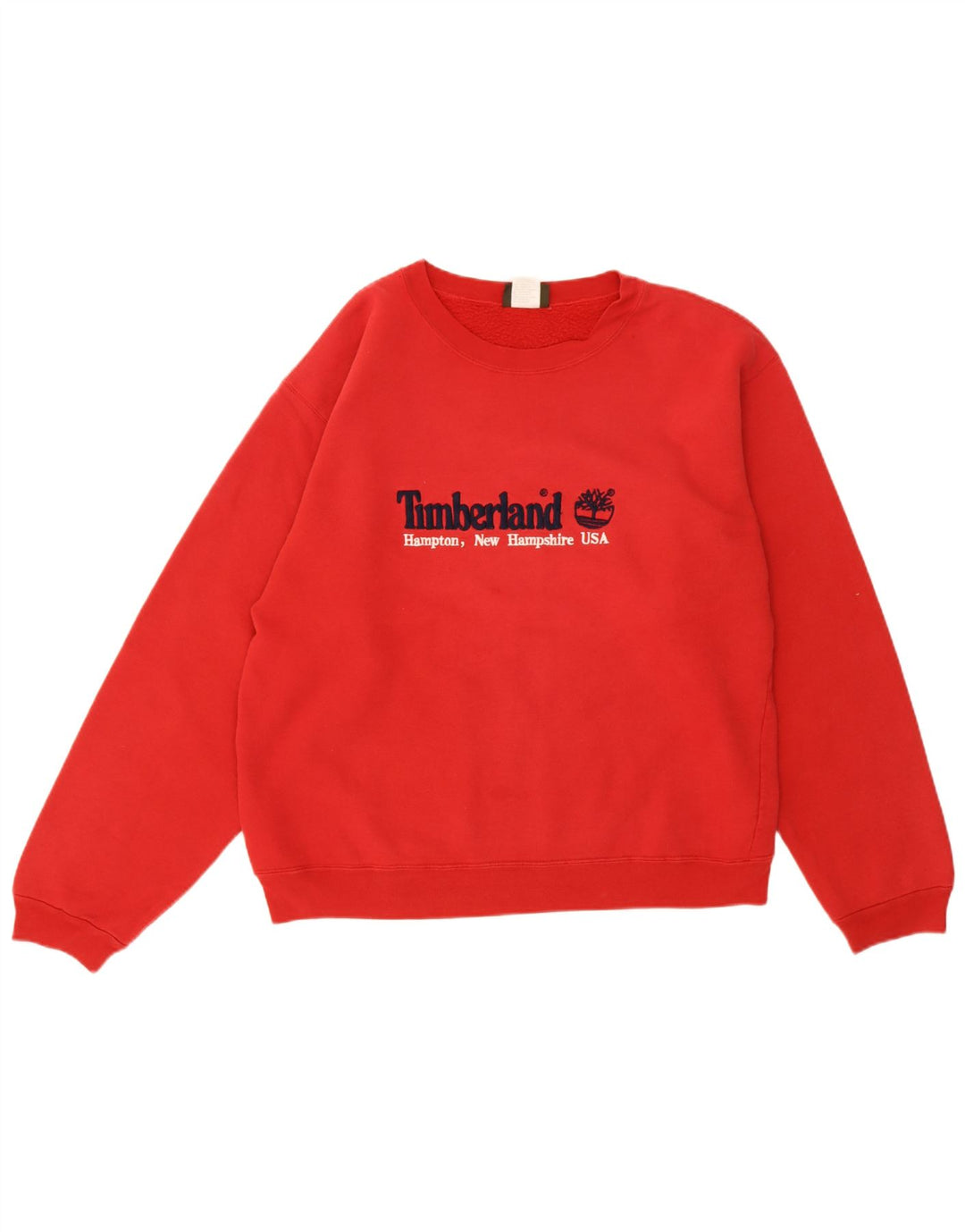 Timberland Pull Graphic Sweatshirt Homme Rouge Moyen Coton