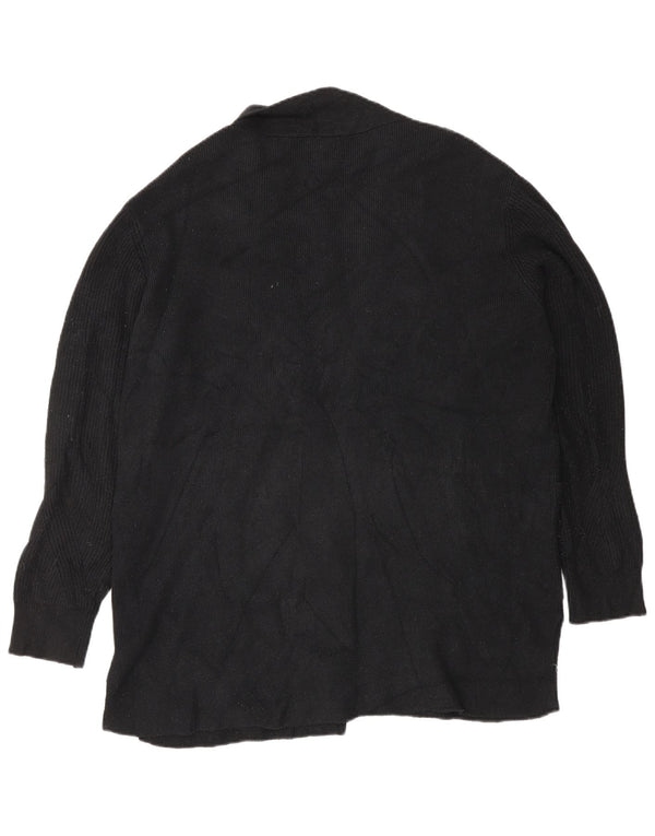 Marks & Spencer Pull cardigan ouvert surdimensionné pour femme UK 18 XL Noir