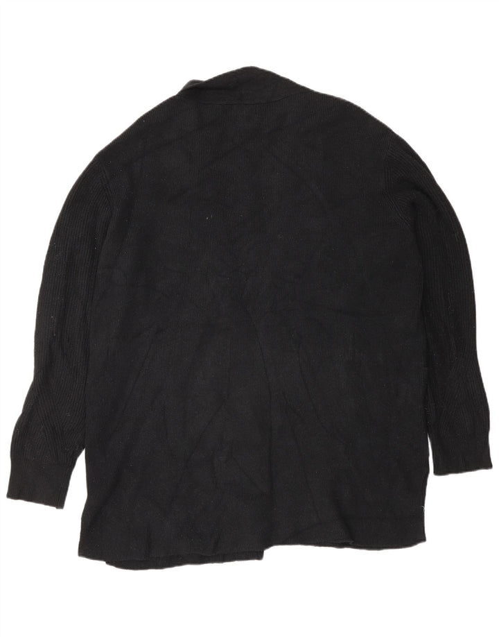 Marks & Spencer Pull cardigan ouvert surdimensionné pour femme UK 18 XL Noir