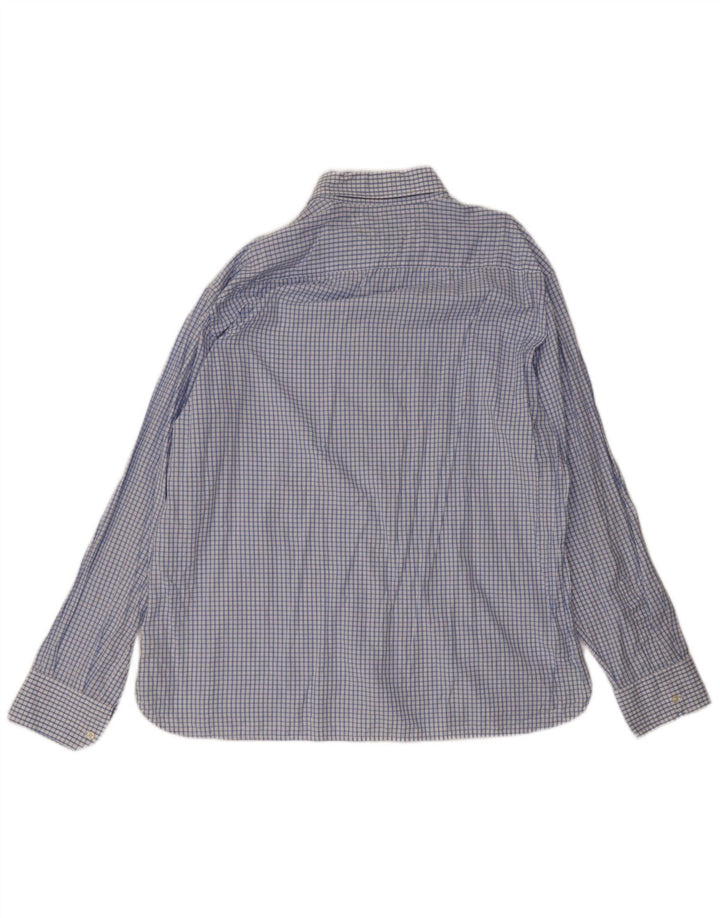 Tommy Hilfiger Chemise Homme 2XL Bleu Carreaux Coton