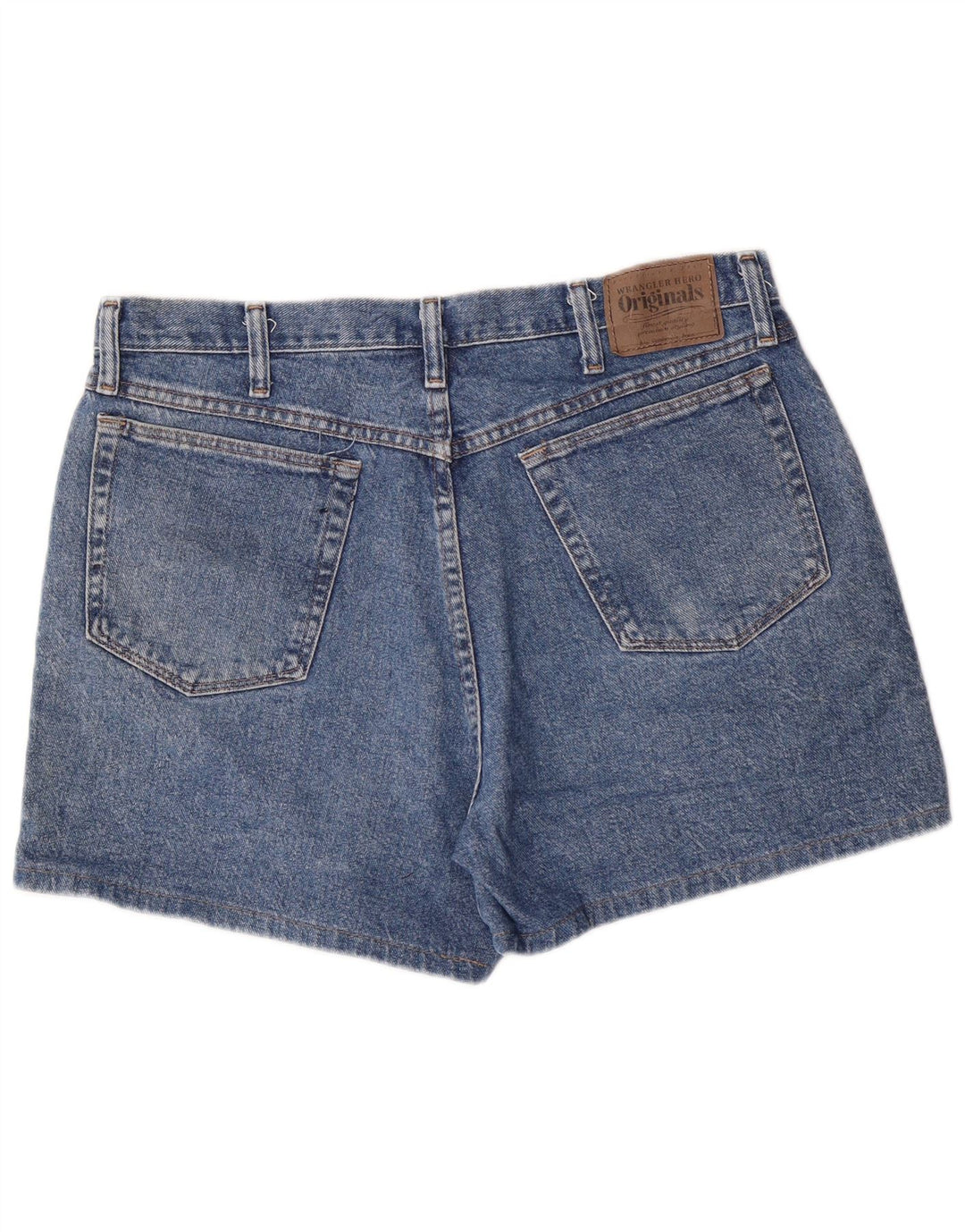 Wrangler Short en jean pour femme W34 en coton bleu moyen