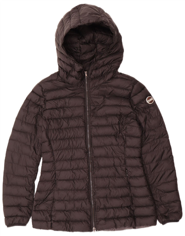 Colmar Veste matelassée à capuche IT 46 Large Noir Polyamide Femme