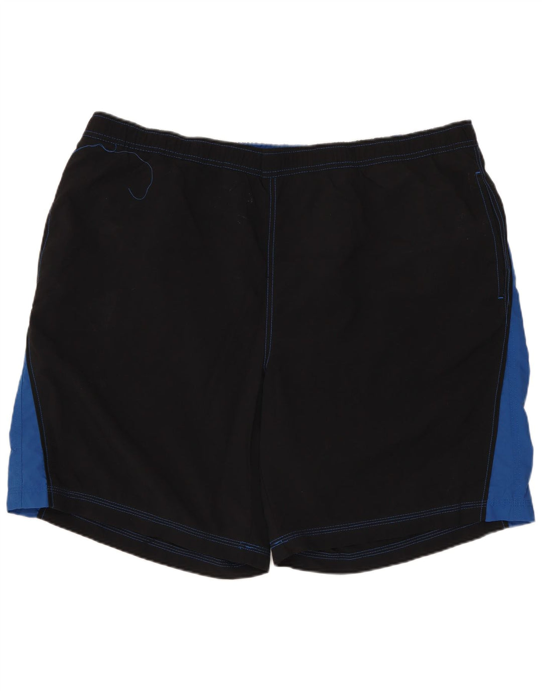 EDDIE BAUER Short de Bain Homme XL Noir Colorblock Nylon