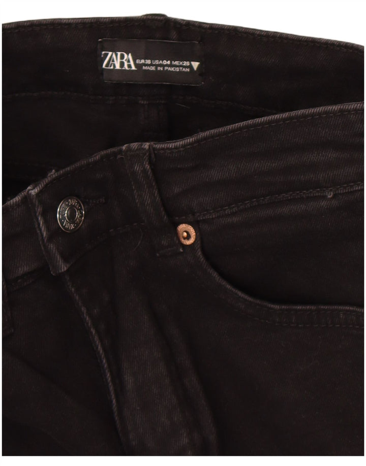 Zara Jean Bootcut Femme EU 36 XS W26 L25 Noir