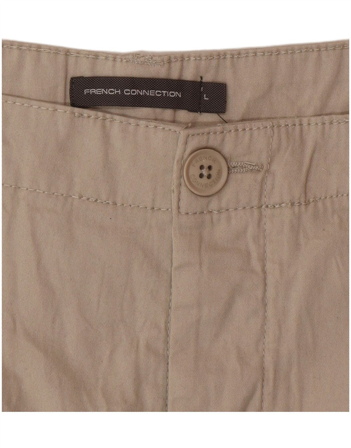 French Connection Short Cargo Homme Large W36 Coton Beige
