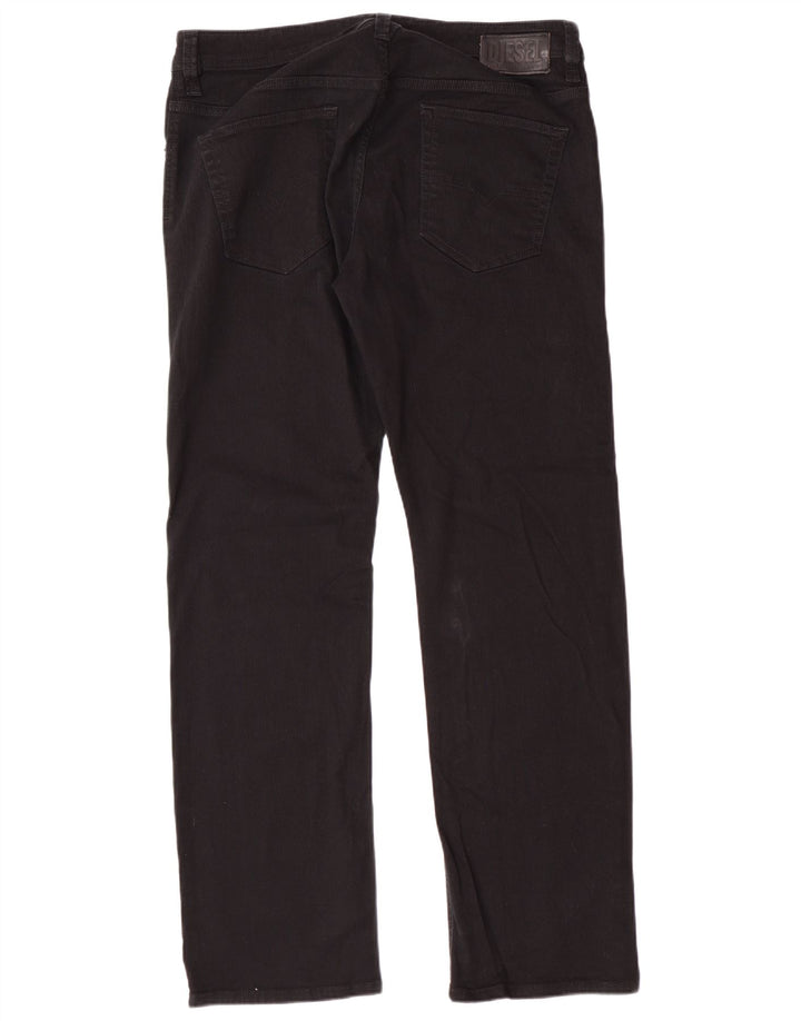 DIESEL Jean droit Larkee homme W36 L32 coton noir