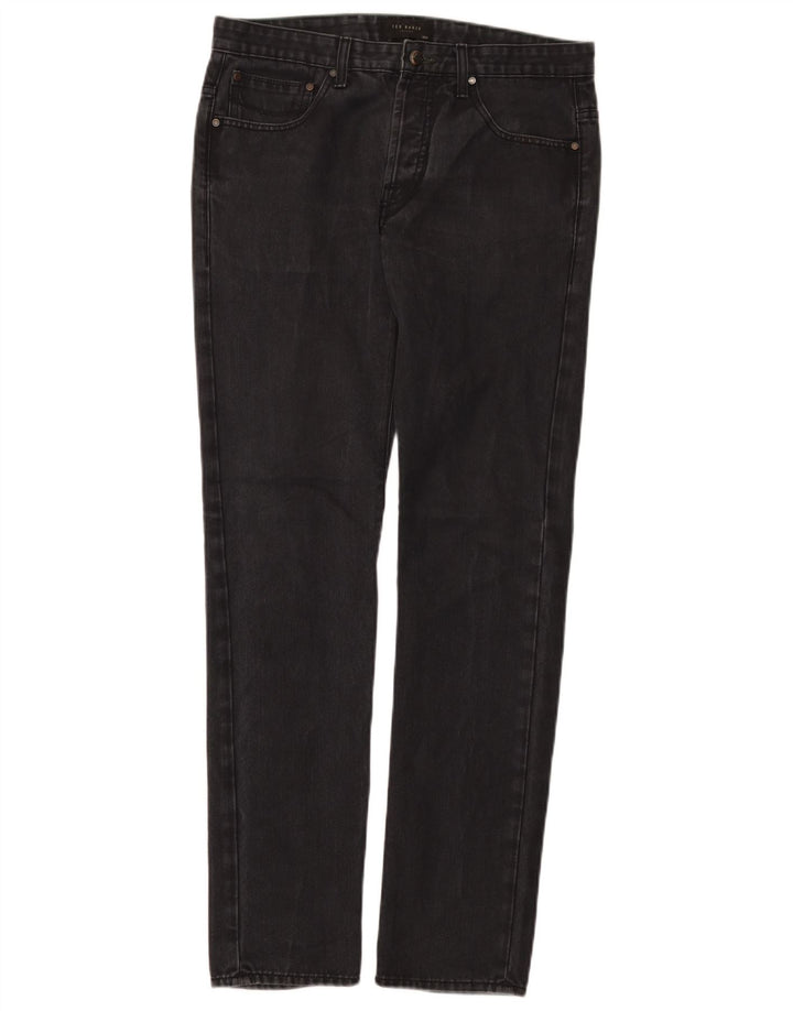 Ted Baker Jean Slim Femme W30 L31 Coton Noir