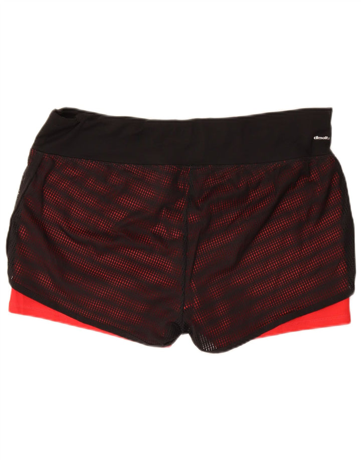 ADIDAS Short de sport Climalite pour femme UK 20/22 XL Noir Polyester