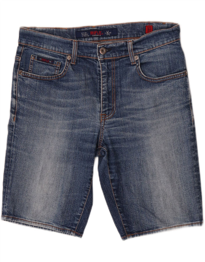Short en Jean Rifle Homme W31 Bleu Moyen