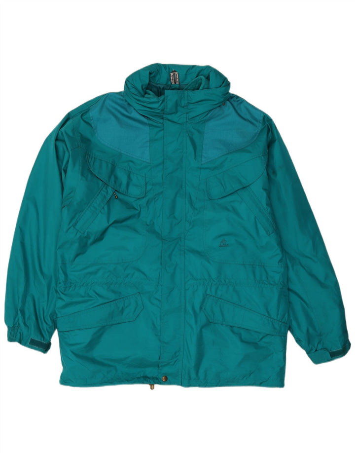 DUBIN Veste coupe-vent à capuche pour homme IT 54 2XL Vert Polyester